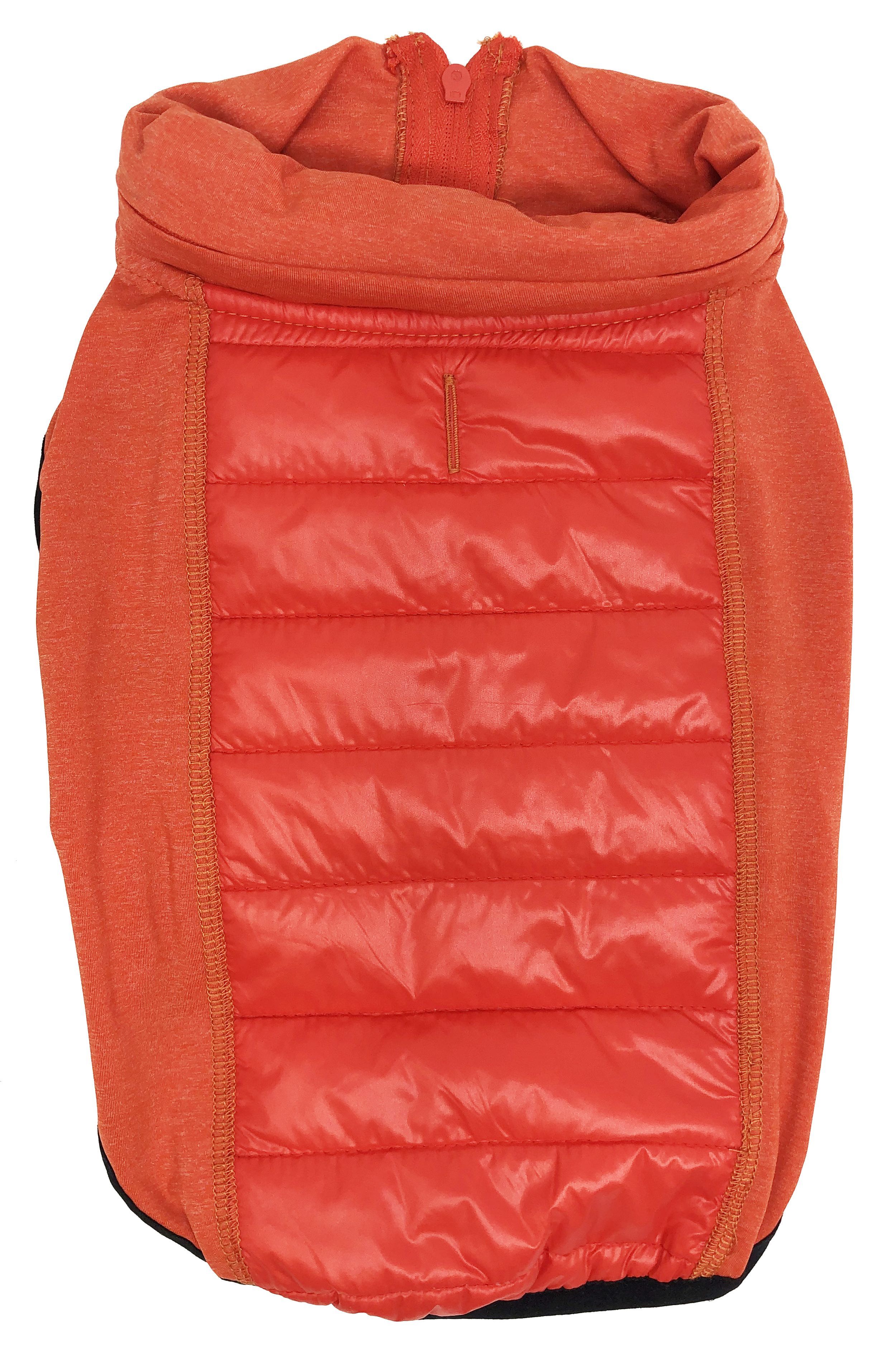 Pet Life ® 'Apex' Lightweight Hybrid 4-Season Stretch and Quick-Dry Dog Coat w/ Pop out Hood  