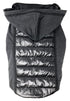 Pet Life ® 'Apex' Lightweight Hybrid 4-Season Stretch and Quick-Dry Dog Coat w/ Pop out Hood Black X-Small