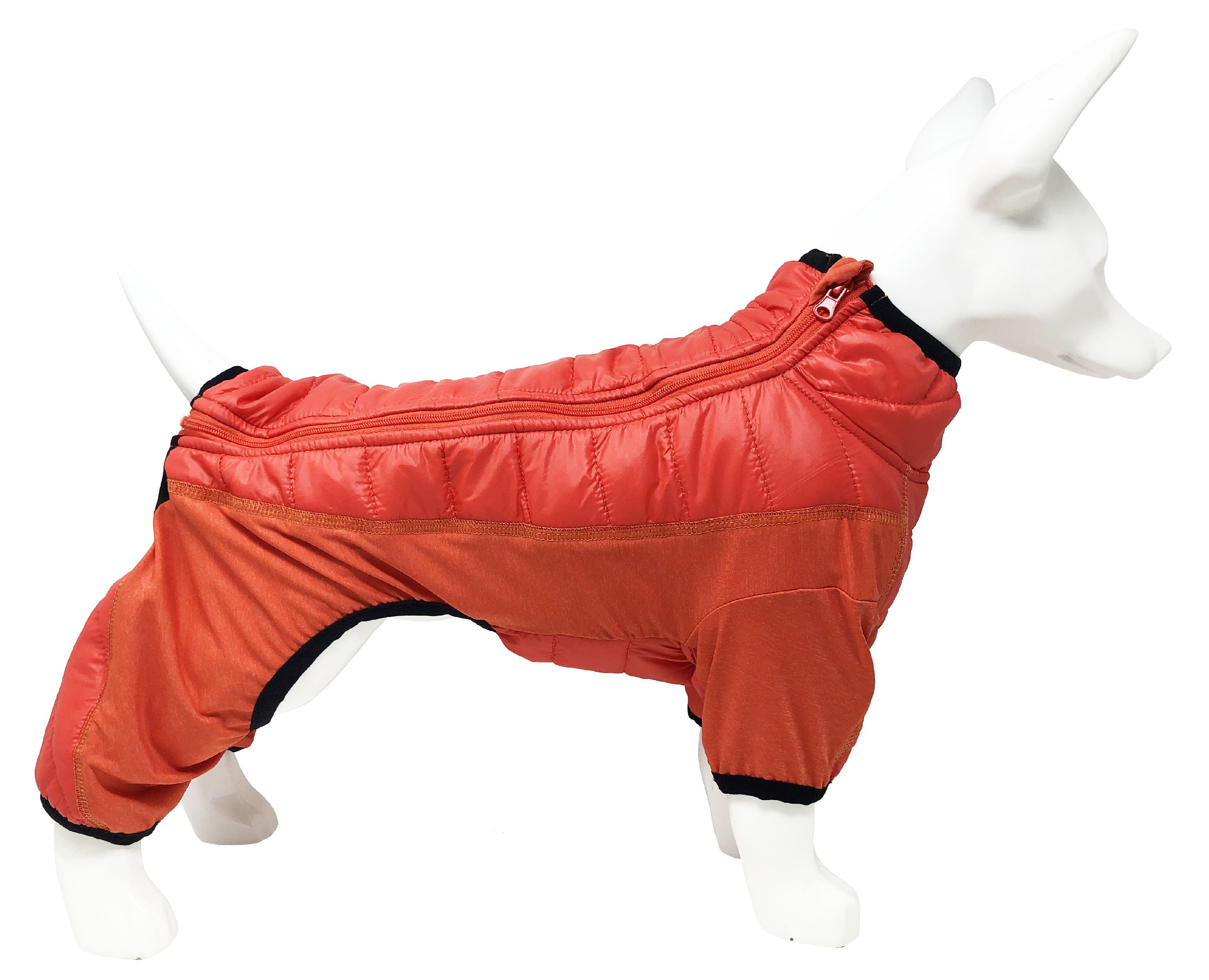 Pet Life ® 'Aura-Vent' Lightweight 4-Season Stretch and Quick-Dry Full Body Dog Jacket Red X-Small