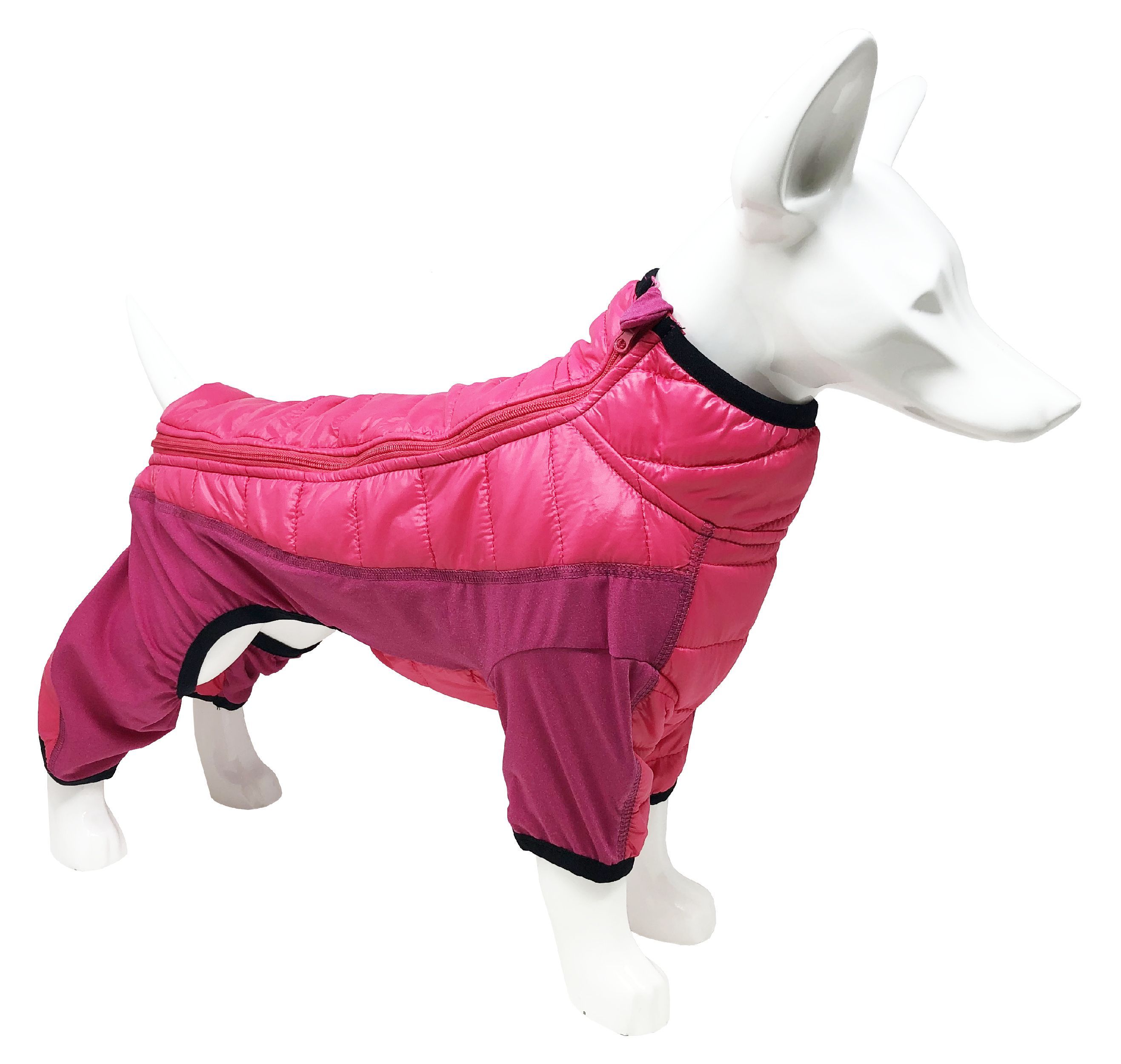 Pet Life ® 'Aura-Vent' Lightweight 4-Season Stretch and Quick-Dry Full Body Dog Jacket  