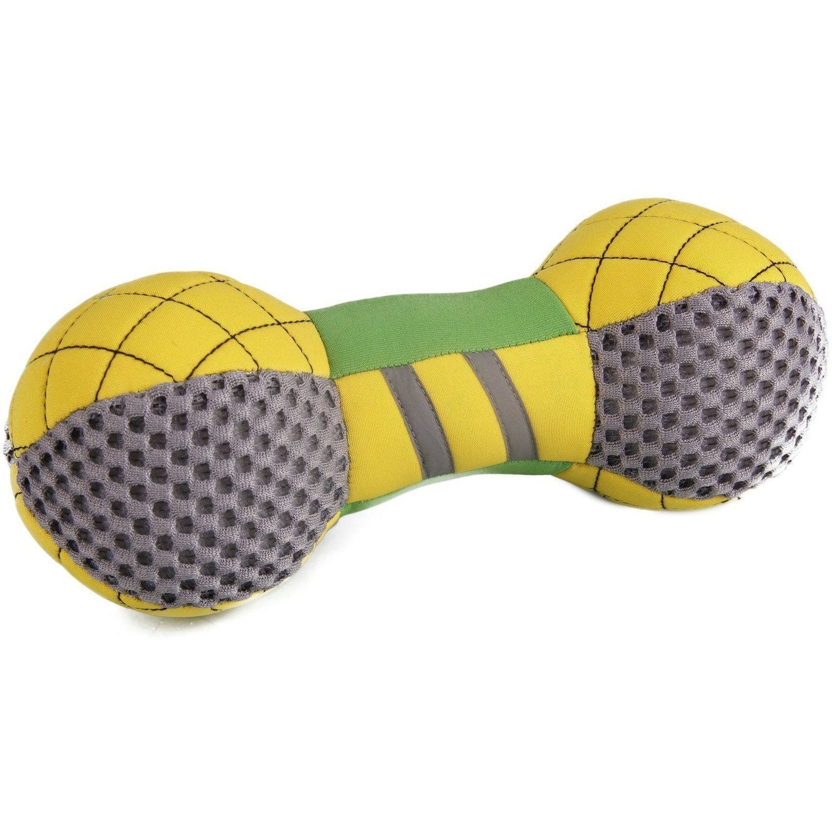 Pet Life ® 'Bark-Active' Bone Shaped Neoprene Mesh Waterproof Floating Dog Toy Default Title 