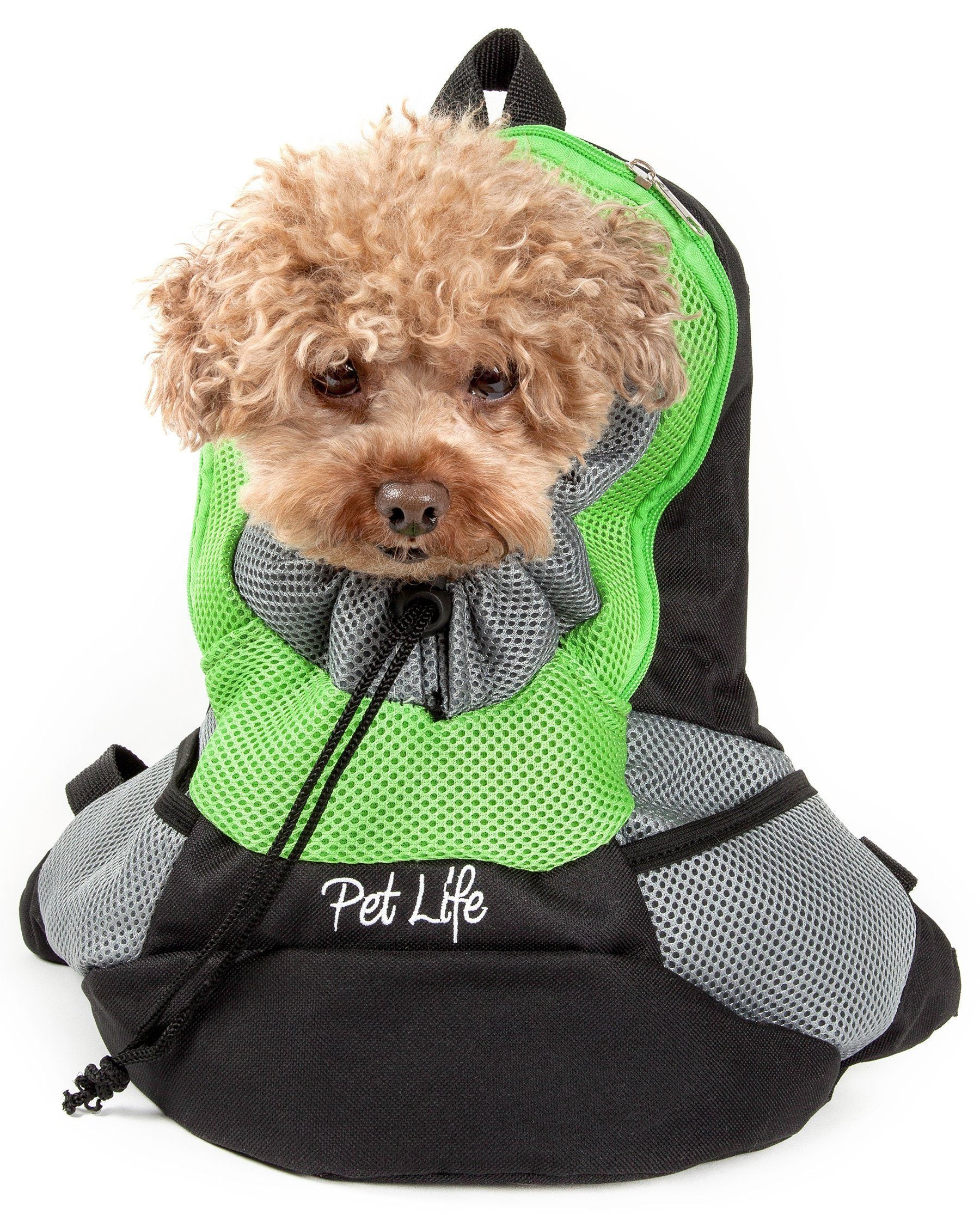 Pet Life ® 'Bark-Pack' Travel On-The-Go Hand's Free Sporty Performance Pet Dog Backpack Carrier  