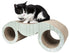 Pet Life ® 'Binocular' Premium Quality Kitty Cat Scratcher Lounger Lounge with Catnip  