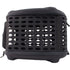 Pet Life ® 'Circular Shelled' Perforated Lightweight Collapsible Military Grade Travel Pet Dog Carrier  