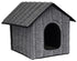 Pet Life ® 'Collapsi-Pad' Folding Lightweight Travel Pet House with inner Mat Gray 