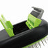 Pet Life ® 'Conversion' 5-in-1 Interchangeable Dematting and Deshedding Bristle Pin and Massage Grooming Pet Comb  