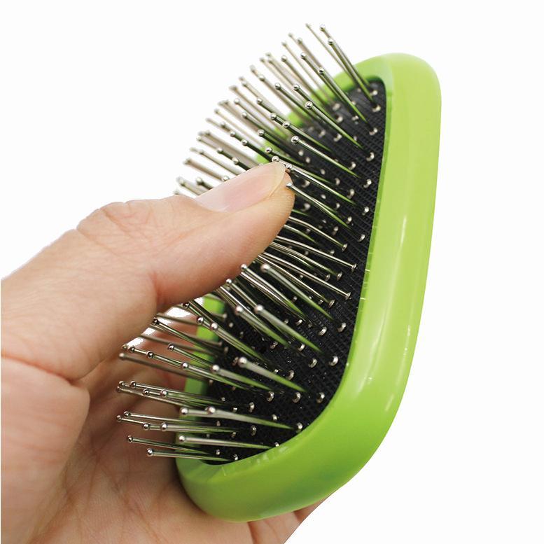 Pet Life ® 'Conversion' 5-in-1 Interchangeable Dematting and Deshedding Bristle Pin and Massage Grooming Pet Comb  