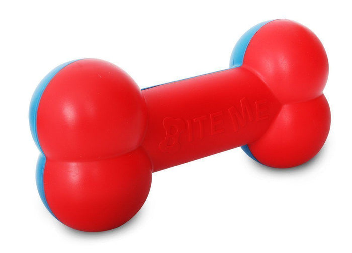 Pet Life ® 'Denta-Bone' TPR Durable Waterproof Floating Dog Toy