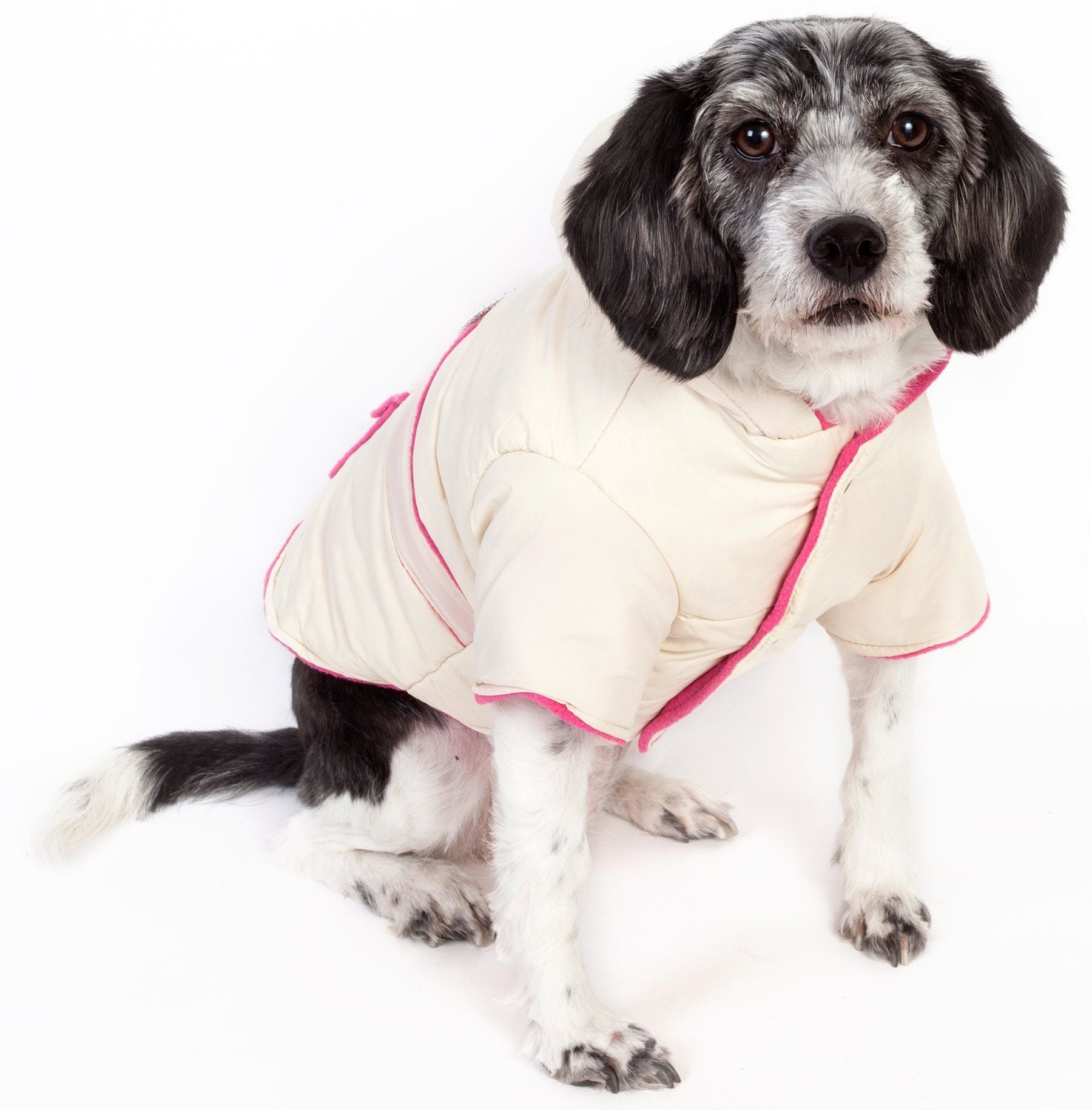 Pet Life ® Dual-Toned 3M Insulated Diamond Jeweled Pet Dog Jacket  