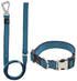 Pet Life ® 'Escapade' Outdoor Series 2-in-1 Convertible Dog Leash and Collar Blue Small