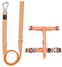 Pet Life ® 'Escapade' Outdoor Series 2-in-1 Convertible Dog Leash and Harness Orange Small