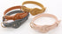 Pet Life ® 'Ever-Craft' Boutique Series Adjustable Designer Leather Dog Collar  