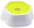 Pet Life ® 'Everspill' 2-in-1 Food and Anti-Spill Water Pet Bowl Green 