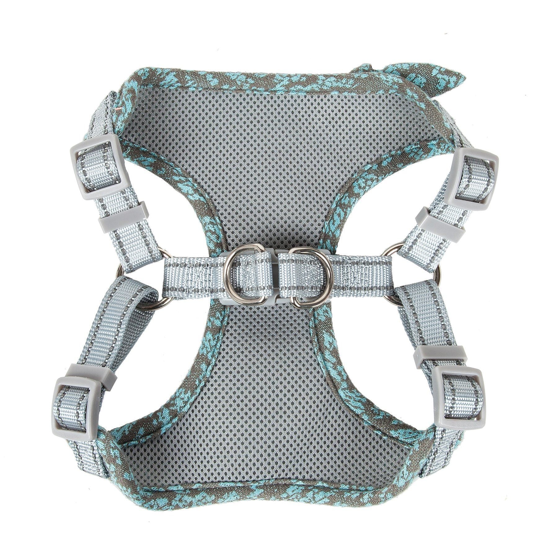 Pet Life ®  'Fidomite' Mesh Reversed  and Adjustable Fashion Dog Harness W/ Designer Bowtie  