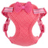 Pet Life ®  'Flam-Bowyant' Mesh Reversed and Adjustable Dog Harness X-Small Pink