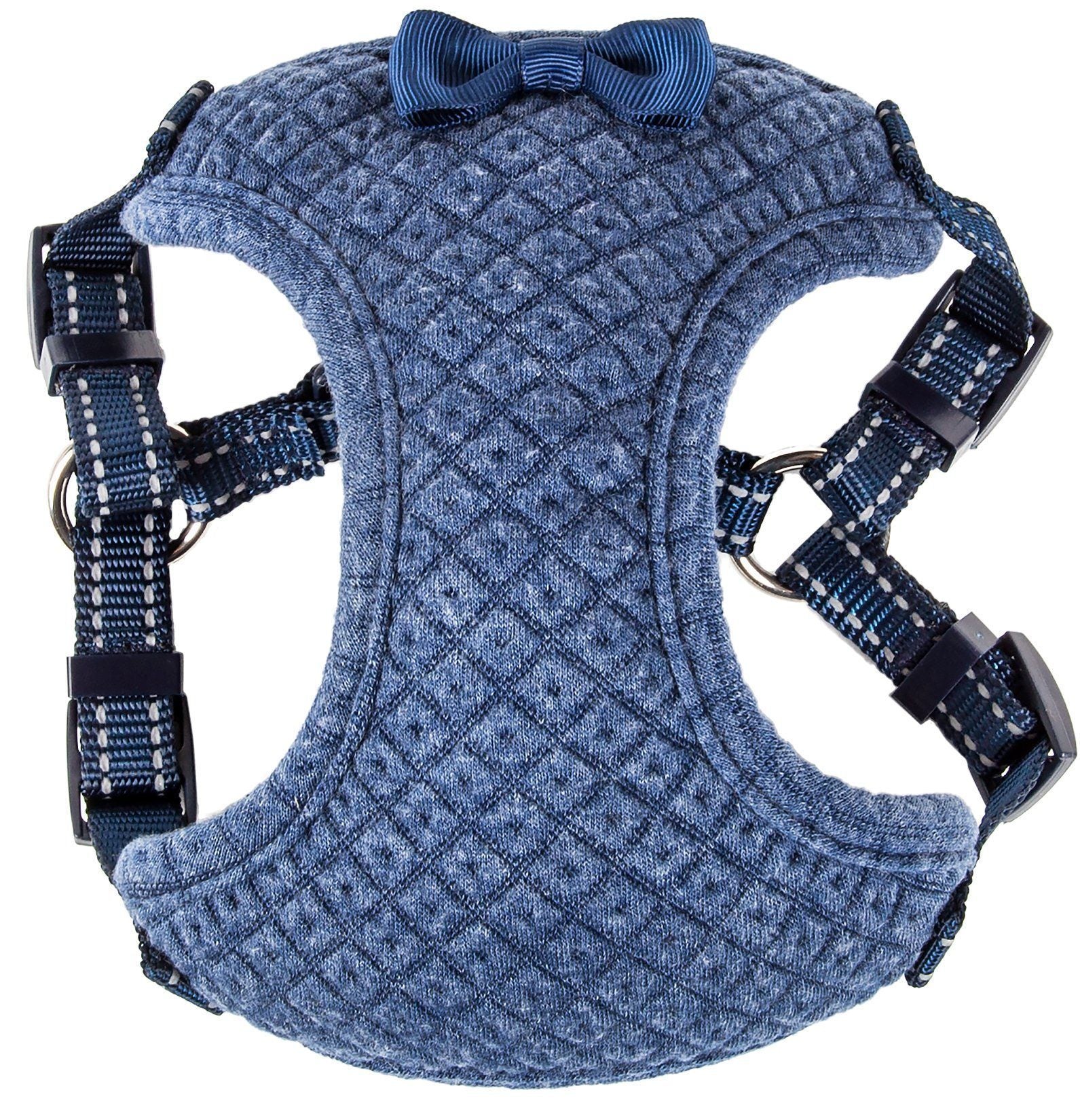 Pet Life ®  'Flam-Bowyant' Mesh Reversed and Adjustable Dog Harness  