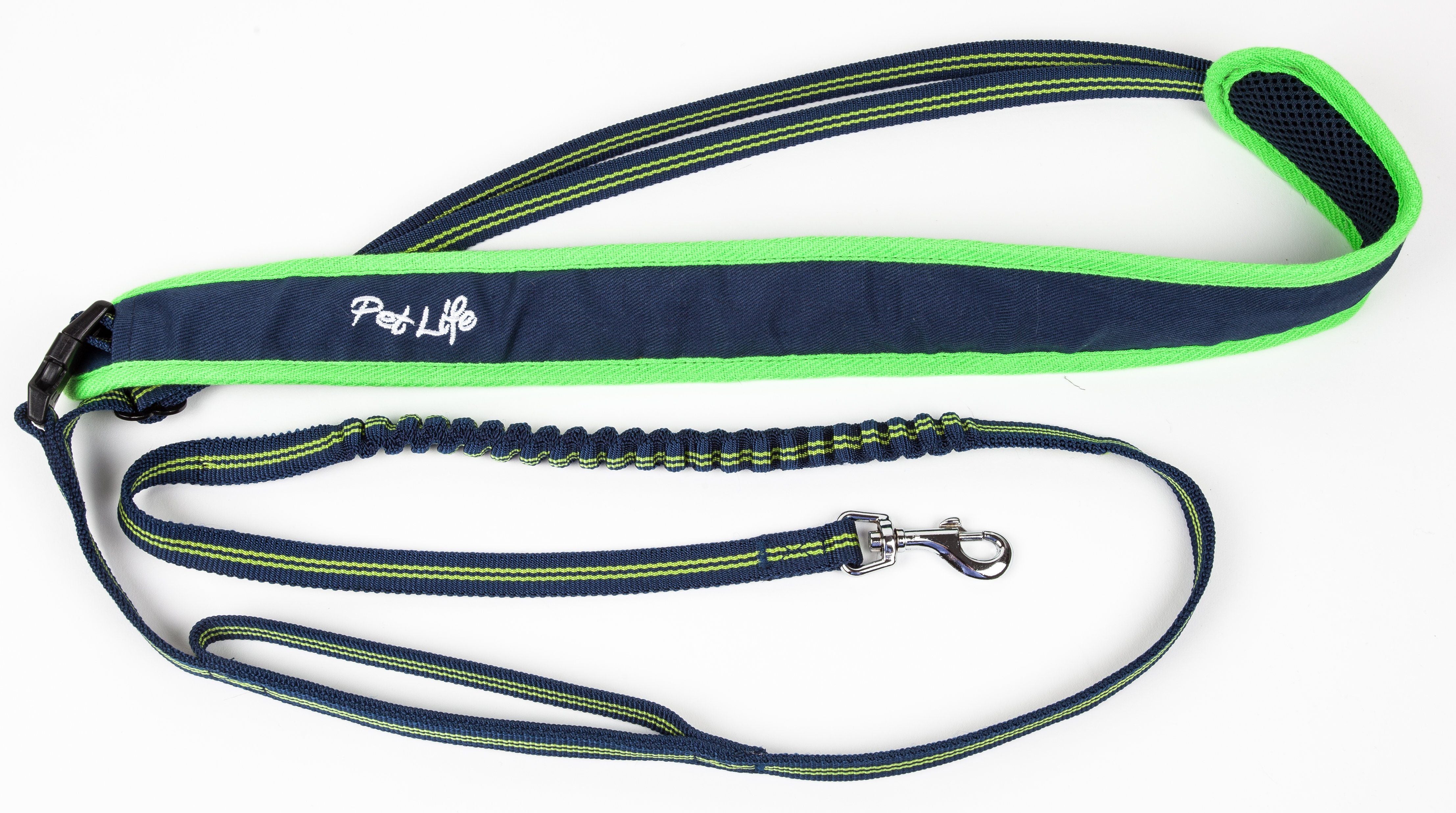 Pet Life ®  'Free-Fetcher' Hands Free Over-The-Shoulder Shock Absorbent Dog Leash  