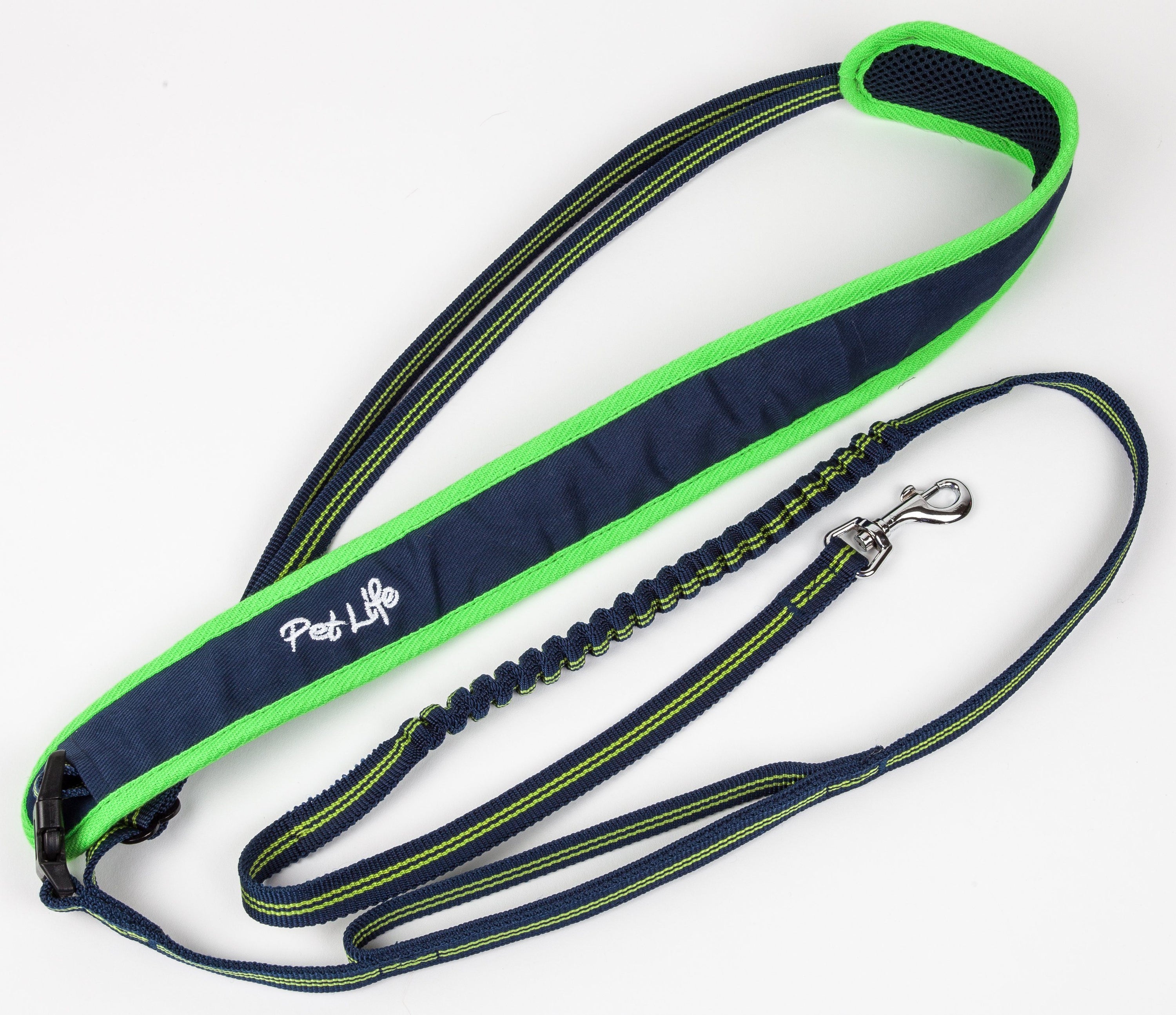 Pet Life ®  'Free-Fetcher' Hands Free Over-The-Shoulder Shock Absorbent Dog Leash  