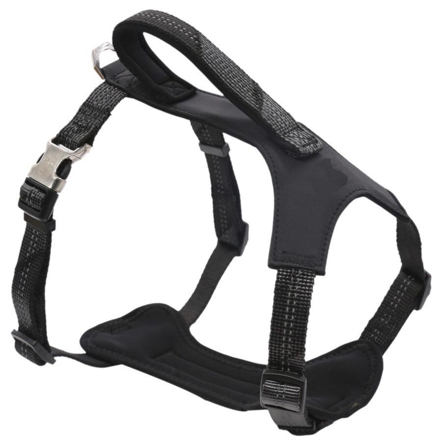 Pet Life ® 'Geo-prene' 2-in-1 Shock Absorbing Neoprene Padded Reflective Dog Leash and Harness  