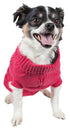 Pet Life ® Heavy Cotton Rib-Collared Fashion Dog Sweater  