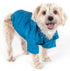 Pet Life ® Lightweight Adjustable and Collapsible 'Sporty Avalanche' Dog Coat w/ Pop-out Zippered Hood X-Small Blue