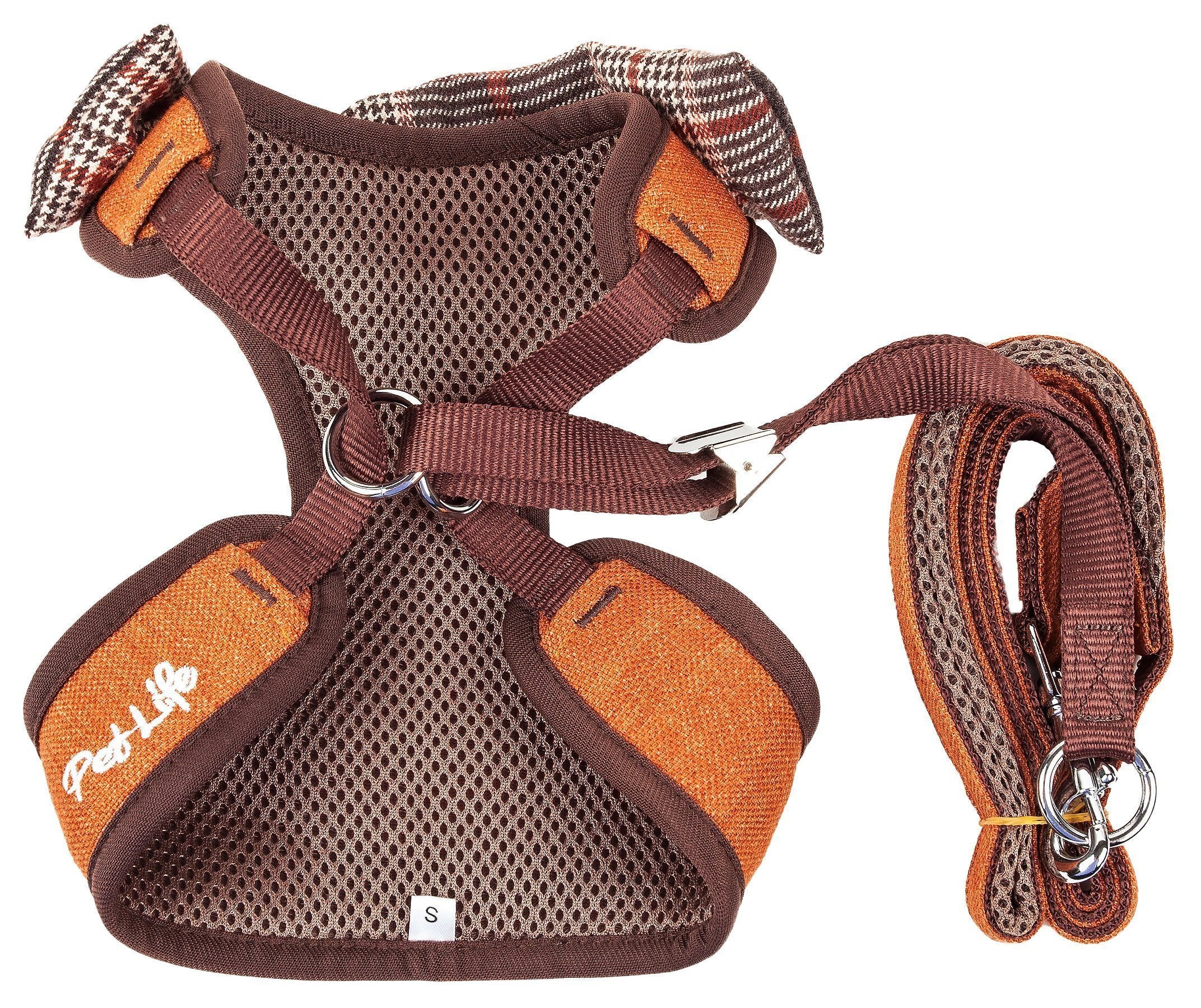 Pet Life ® Luxe 'Pawsh' 2-In-1 Adjustable Fashion Dog Harness and Leash  