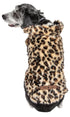 Pet Life ®  Luxe 'Poocheetah' Cheetah-Spotted Designer Mink Fur Dog Coat  