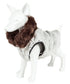 Pet Life ® Luxe 'Purrlage' Pelage Designer Fashion Fur Dog Coat  