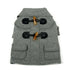 Pet Life ® 'Military Static' Rivited Fashion Collared Wool Dog Jacket Coat  