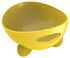 Pet Life ® 'Modero' Dishwasher Safe Modern Tilted Dog Bowl Yellow 