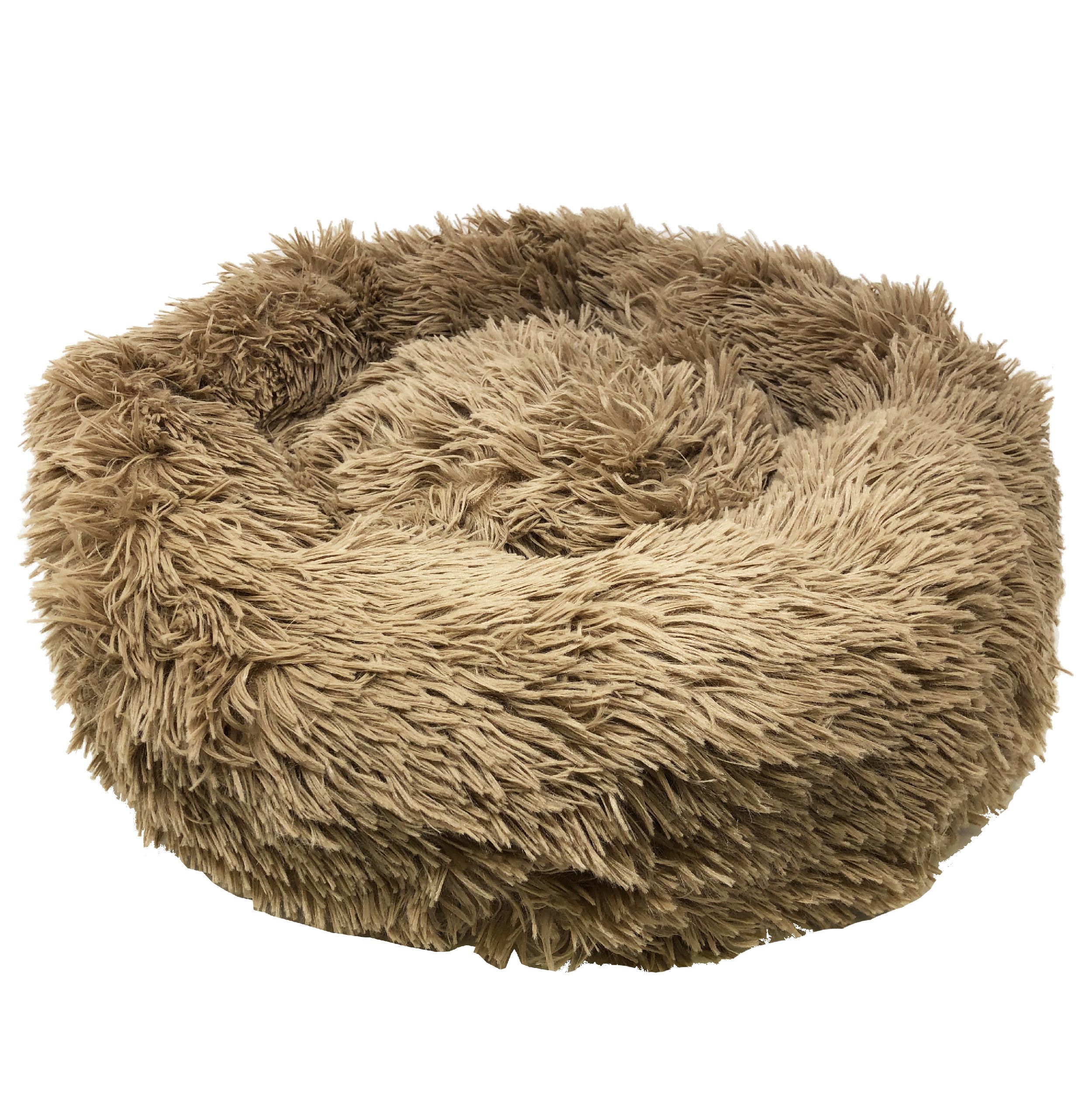 Pet Life ® 'Nestler' High-Grade Plush and Soft Rounded Pet Bed  