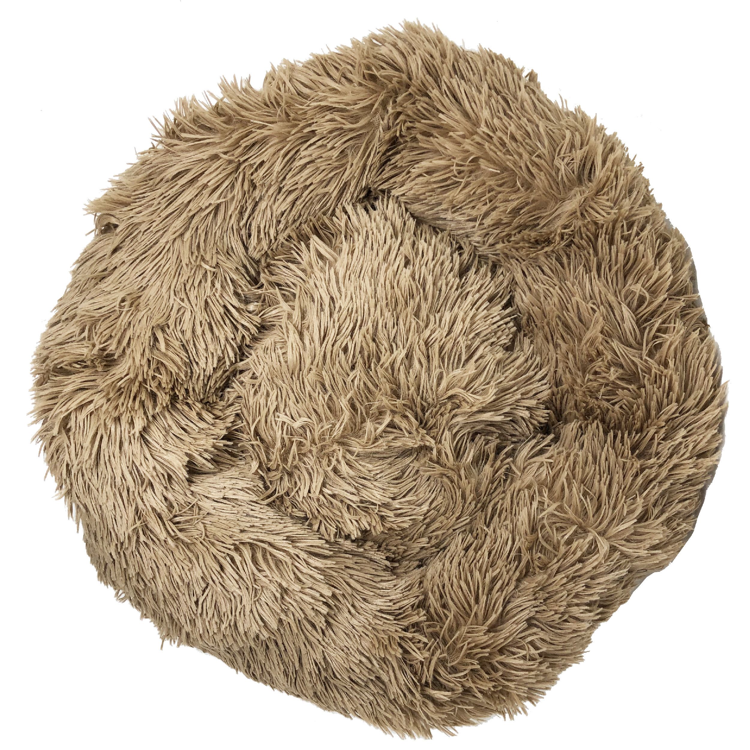 Pet Life ® 'Nestler' High-Grade Plush and Soft Rounded Pet Bed  