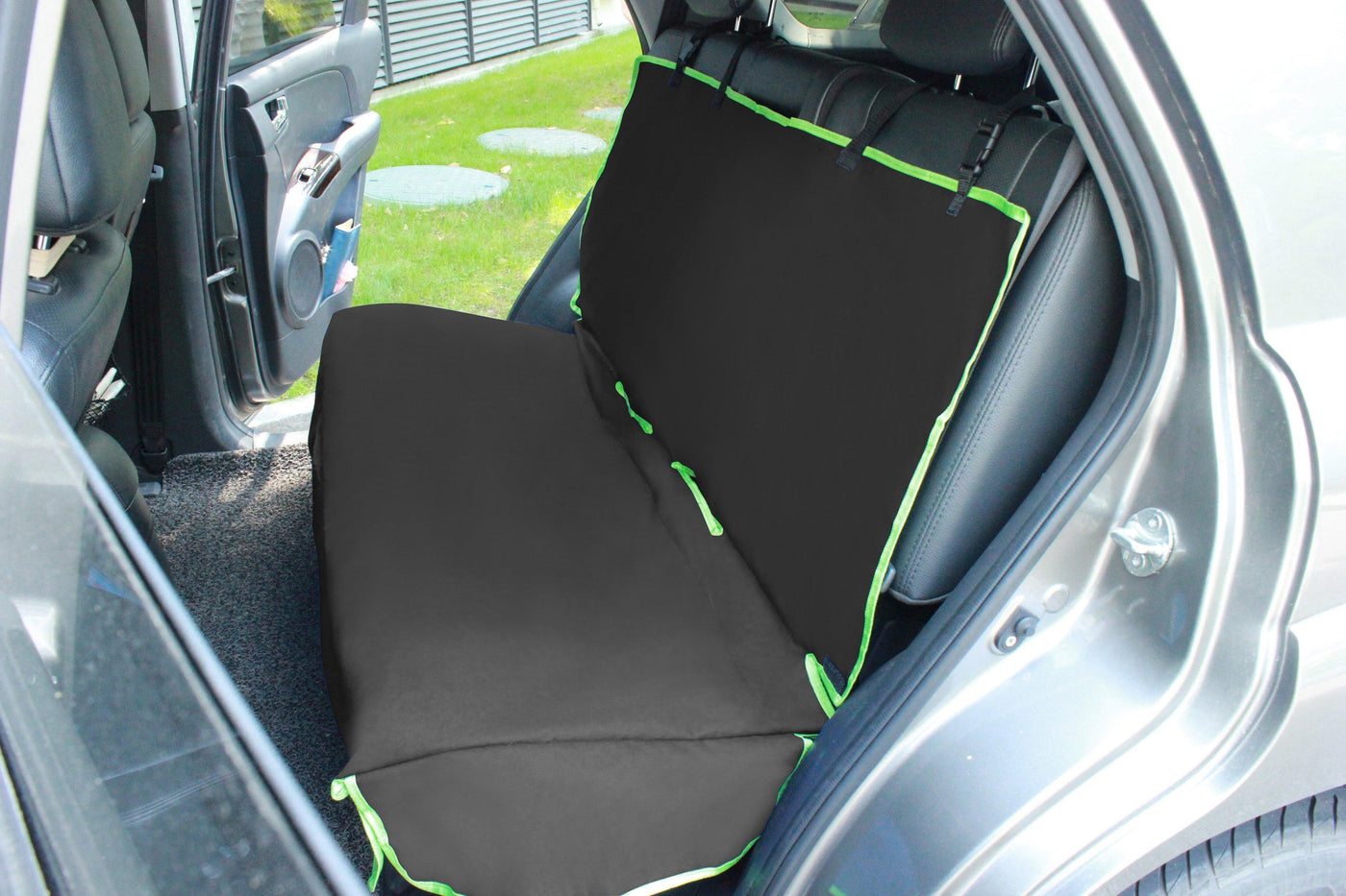 Adult/Driver Car Booster Seat for Visibility - Soft Comfortable Black Poly  Cover