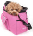 Pet Life ® Over-The-Shoulder Back-Supportive Fashion Sporty Pet Dog Carrier w/ Pouch  