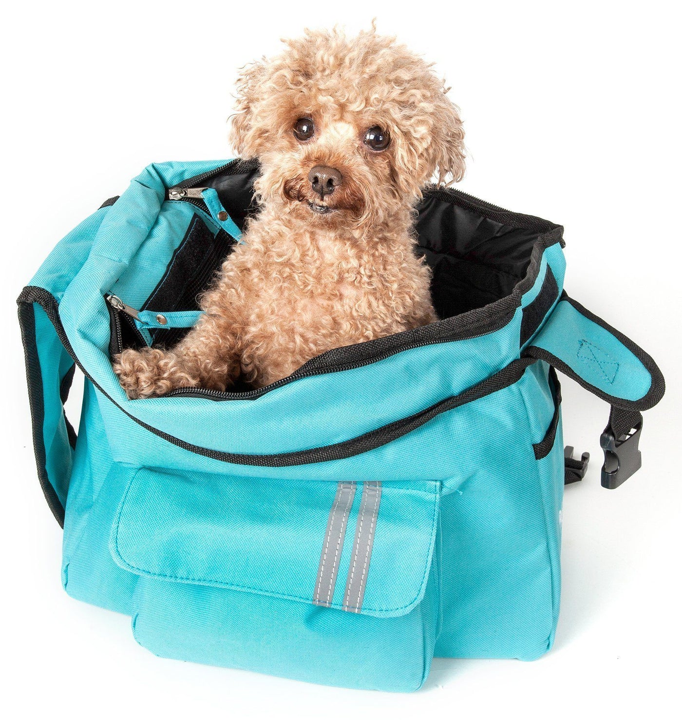 Touchdog 'Wiggle-Sack' Fashion Designer Front and Backpack Dog Carrier - Pink - Medium
