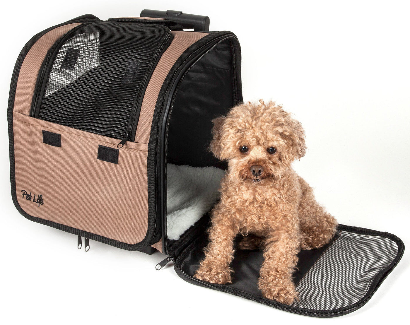 Pet Life Airline Approved Phenom-Air Collapsible Pet Carrier - Red