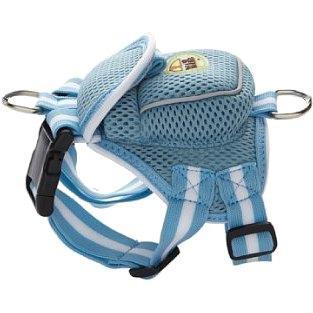 Pet Life ® 'Pocket Bark' Reflective Adjustable Fashion Pet Dog Harness w/ Hook-and-Loop Pouch and Dual Harness Rings  