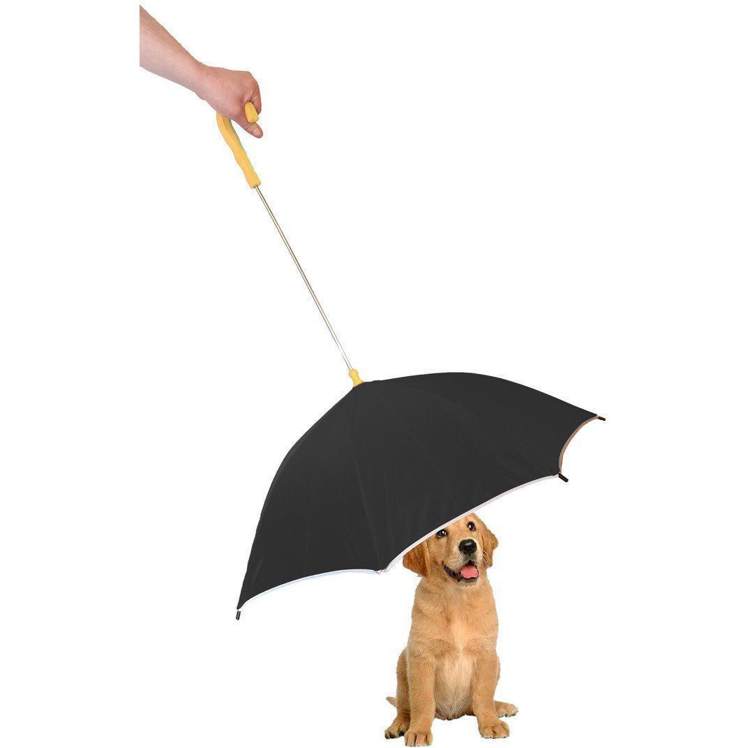 Pet Life ® Pour-Protection Reflective Waterproof Dog Umbrella and Leash  