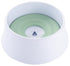 Pet Life ® 'Pud-Guard' Anti-Spill Floating Water and Food Bowl Green 