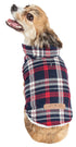 Pet Life ® 'Puddler' Classical Insulated Fashion Plaid Dog Coat  