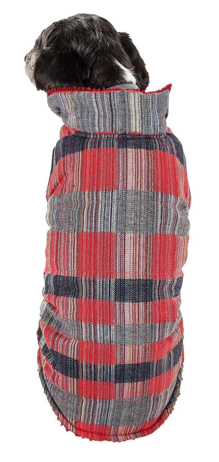 Pet Life ® 'Scotty' Tartan Classical Insulated Fashion Plaid Dog Coat  