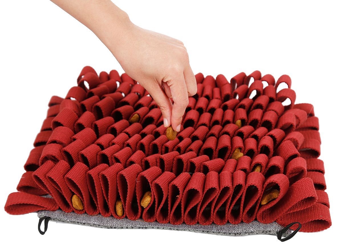 Pet Life ® 'Sniffer Grip' Interactive Anti-Skid Suction Pet Snuffle Mat  