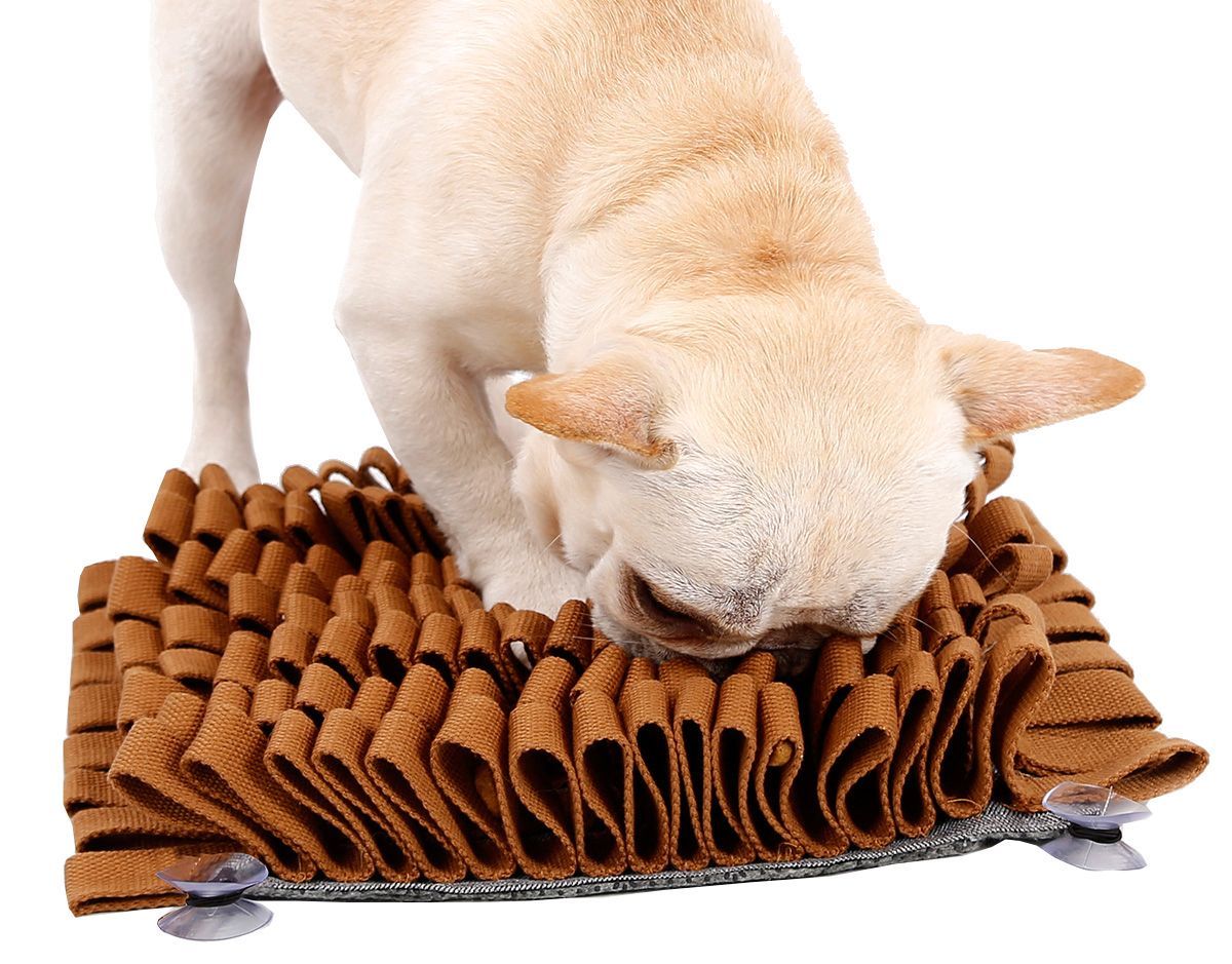 Pet Life ® 'Sniffer Grip' Interactive Anti-Skid Suction Pet Snuffle Mat  