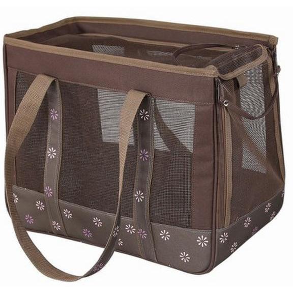 Pet Life ® 'Surround View' Posh Collapsible Fashion Designer Pet Dog Carrier  