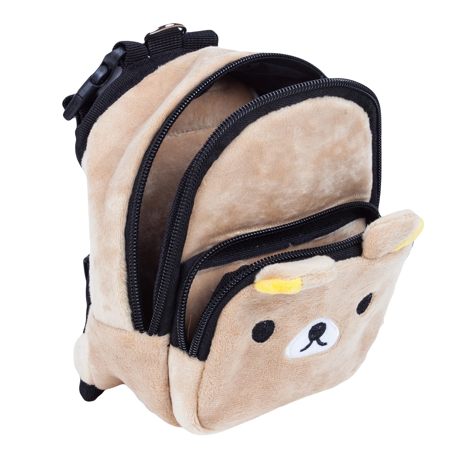 Pet Life ® 'Teddy Tails' Dual-Pocketed Animated Fashion Dog Harness Backpack  