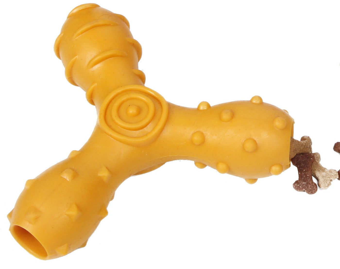  Interactive Treat Dispensing Puppy Toys - Dog Bones