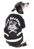 Pet Life ® 'Varsity-Barkcity' Buckled Collared Dog Coat Jacket X-Small Black/White