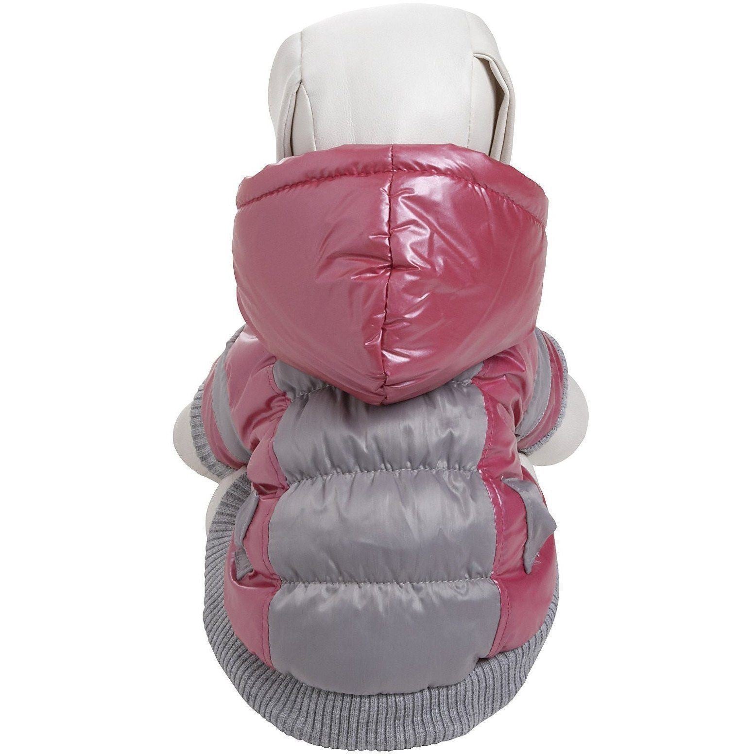 Pet Life ® 'Vintage Aspen' 3M Insulated Sporty Ski Dog Jacket w/ Removable Hood  
