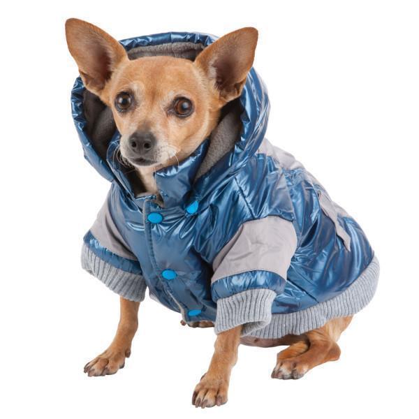 Pet Life ® 'Vintage Aspen' 3M Insulated Sporty Ski Dog Jacket w/ Removable Hood  