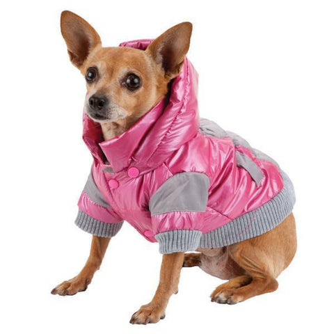 Chewy V Aspen Fur Coat: Pink